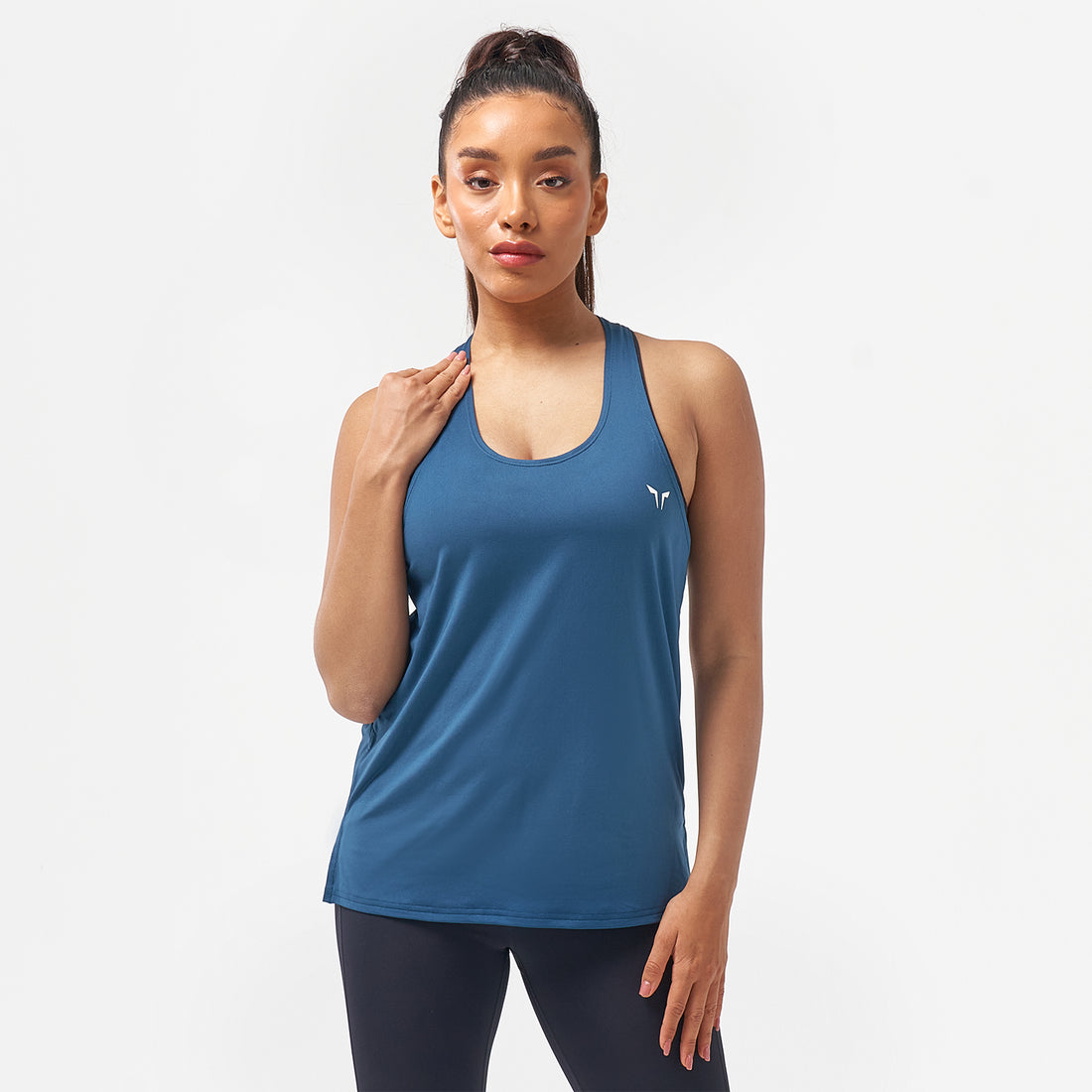 ESSENTIAL TANK TOP - TEAL